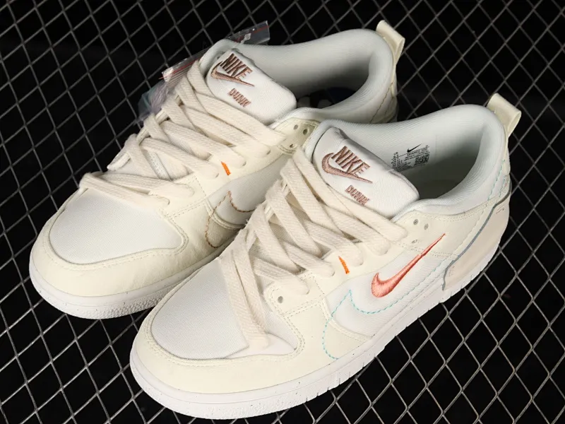 All categories Nk SB Dunk series Nk SB Dunk Low low-top sneakers J version Nk Dunk Low Disrupt 2 "Desert Bronze" New deconstructed style lightweight dunk low-top casual sports skateboard shoes DH4402-100